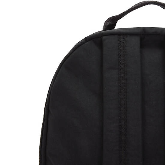 Kipling Damien Large Backpack Laptop Bags Valley Black | AU 1633EB